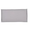 CASA Pauletta Luxe Cojin De Espalda Gris Claro Shop