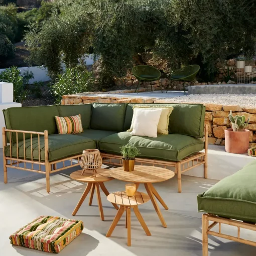 CASA Pauletta Luxe Cojin De Espalda Verde Best