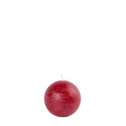 CASA Pure Rustic Vela Esferica Rojo Discount