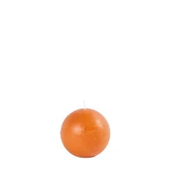 CASA Pure Rustic Vela Esferica Naranja Cheap