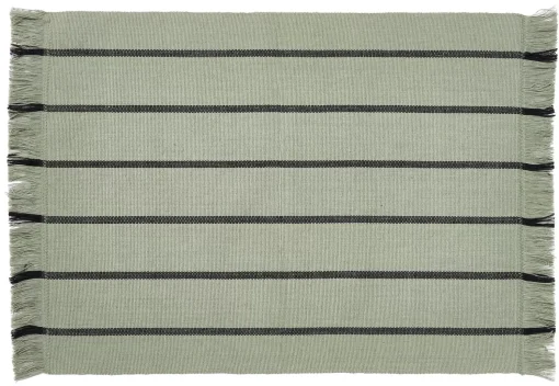 CASA Recycle Mantel Individual Verde Oliva Online