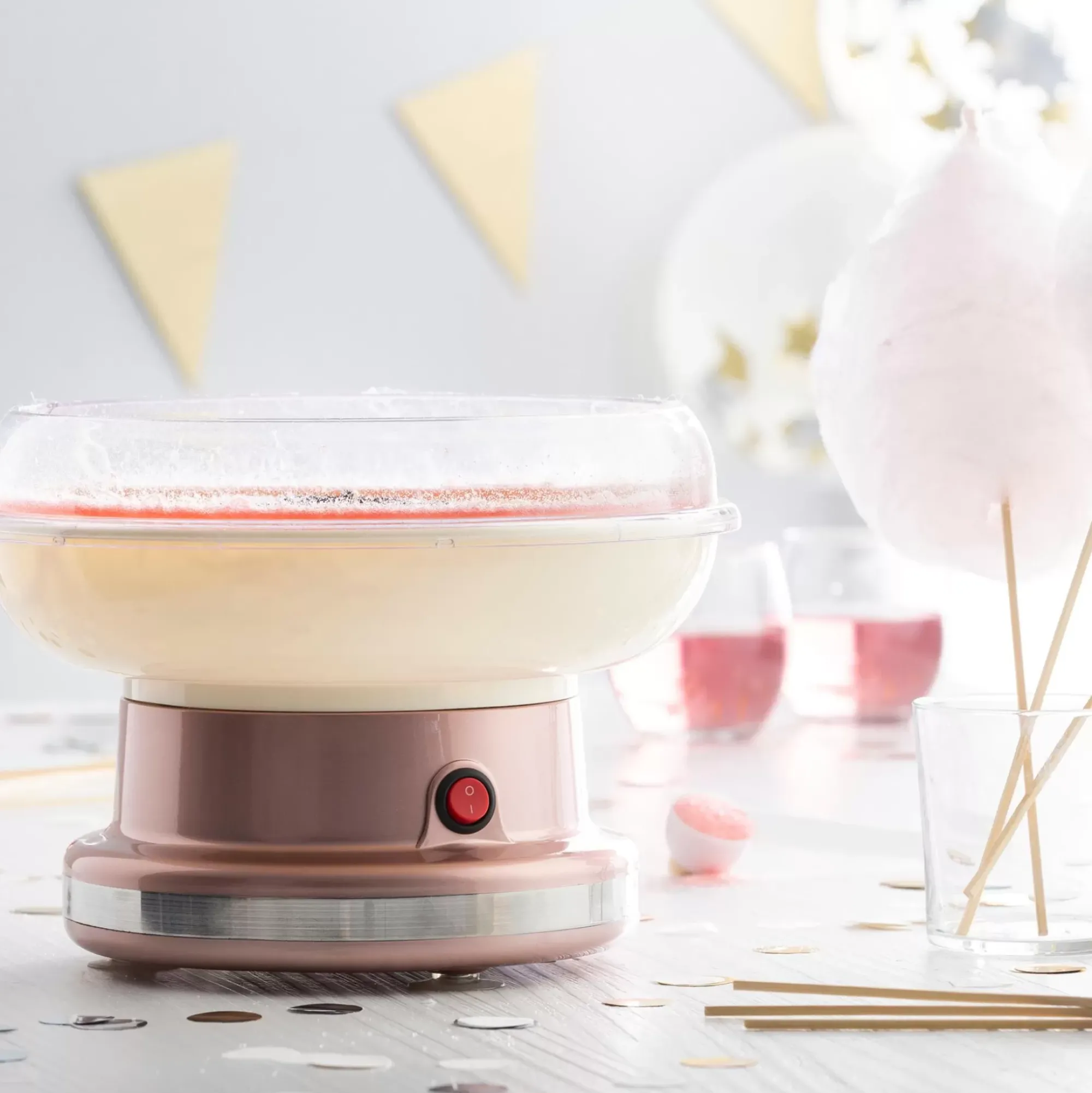 CASA Retro Fun Maquina De Algodon De Azucar Rosa Cheap