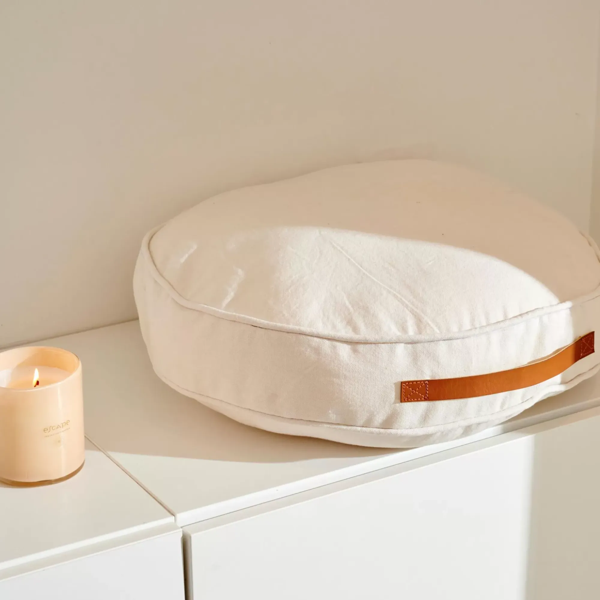 CASA Rondi Cojin Colchon Blanco Best Sale