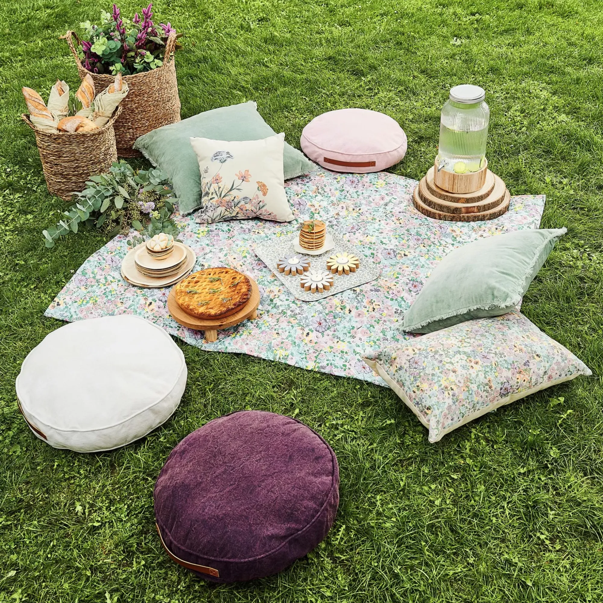 CASA Rondi Cojin Colchon Blanco Best Sale