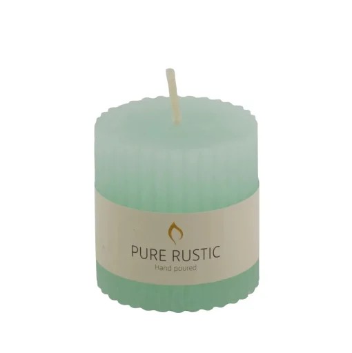 CASA Rustic Vela Estriada Menta Store