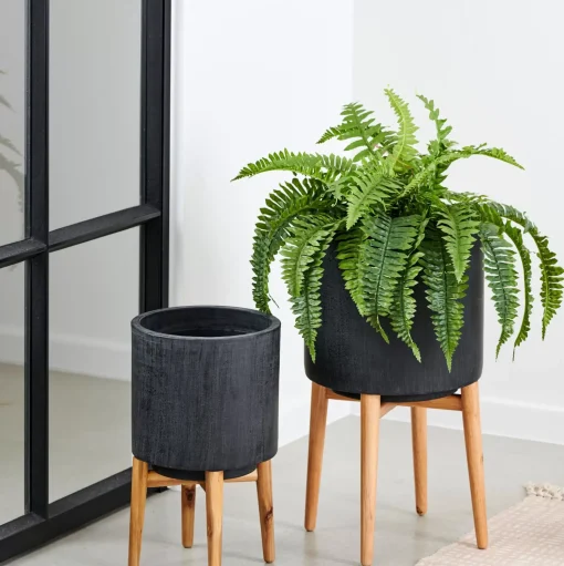 CASA Scuro Macetero Negro Best Sale