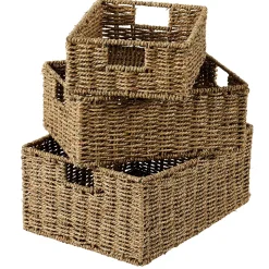 CASA Seagrass Cesta Natural Cheap