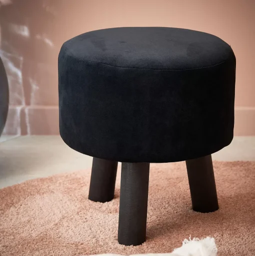 CASA Silki Puf Negro Online