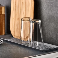 CASA Sink Tapete Para Escurrir Gris Flash Sale