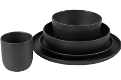 CASA Soul Coal Plato Llano Gris Oscuro Best Sale