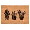 CASA Succulent Felpudo Natural Cheap