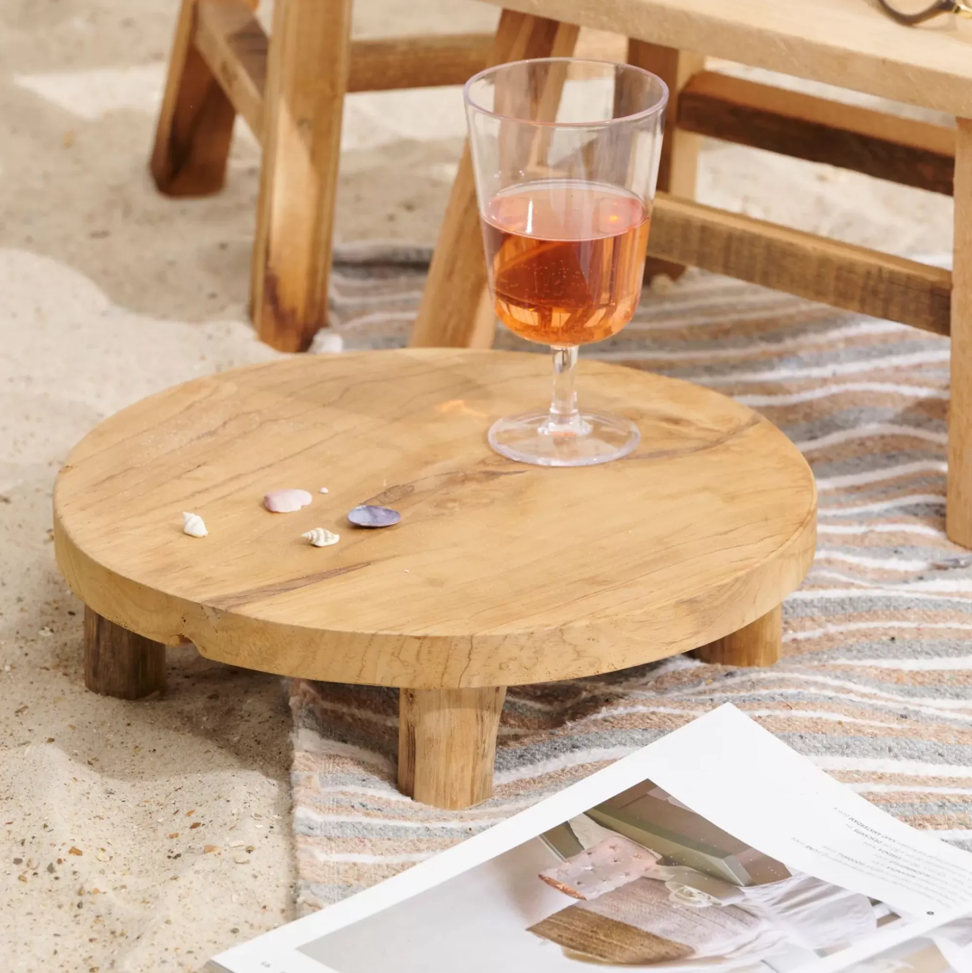 CASA Teak Soporte En Pie Natural Shop