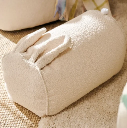 CASA Teddy Bunny Puf Blanco Apagado Cheap