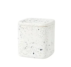 CASA Terrazzo Soporte De Algodones Blanco New