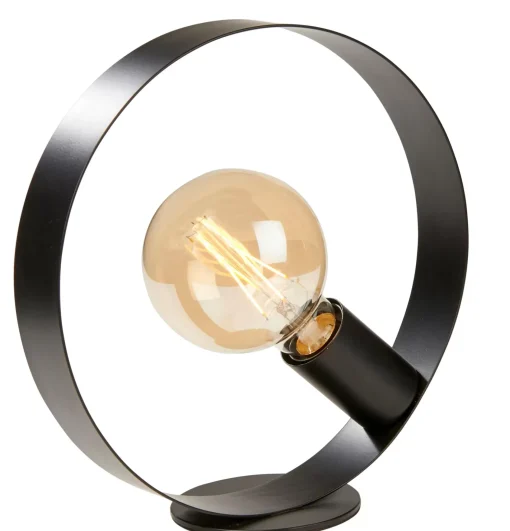 CASA Tulle Lampara De Mesa Negro Flash Sale