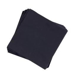 CASA Uni Juego De 20 Servilletas Negro Clearance