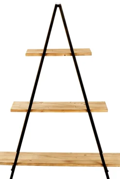 CASA Vermont Estanteria De Pared Negro, Natural Cheap
