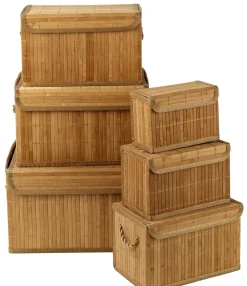 CASA Zen Caja Con Asas Natural Outlet